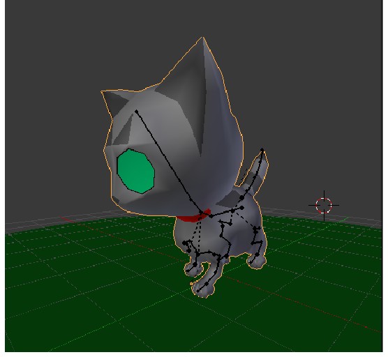 Stripe the Cat Rigged preview image 2